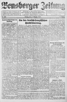 Bergisch Gladbacher Volkszeitung. 1906-1929