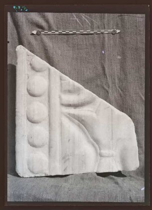 Marmor, Gips und Holz: Marmorfragmente (Ornament Nr. 135)