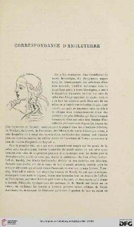 2. Pér. 30.1884: Correspondance d'Angleterre
