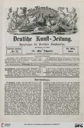Nr. 21 (25. Mai 1862)