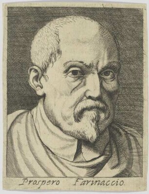 Bildnis des Prospero Farinaccio
