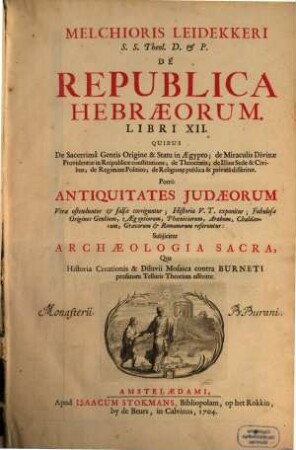 De republica Hebraeorum : libri XII