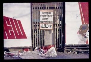 Wahlplakat AUD 7.3.71.