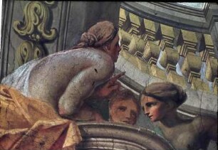 Architekturzone mit den irdischen Heldentaten des Herkules