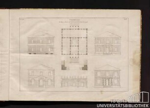1ter Theil. Taf. 3. Construction der Mauern, Holzwände, Säulen, Stürze etc.