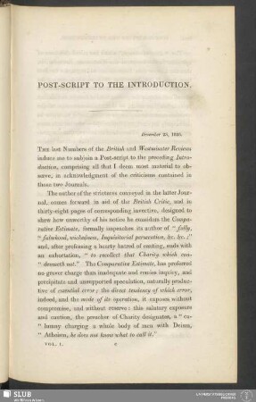 Post-script to the introduction