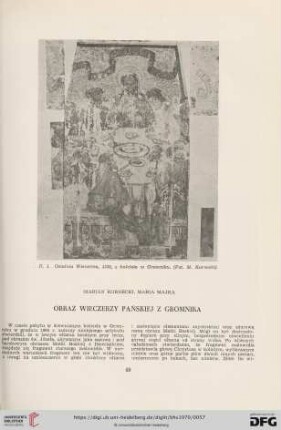 Obraz Wieczerzy Pańskiej z Gromnika