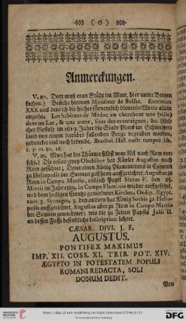 Anmerckungen