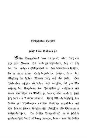 Siebzehntes Capitel. Auf dem Oelberge.