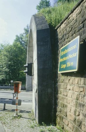 Tunnel Hirschhorn, Ostportal
