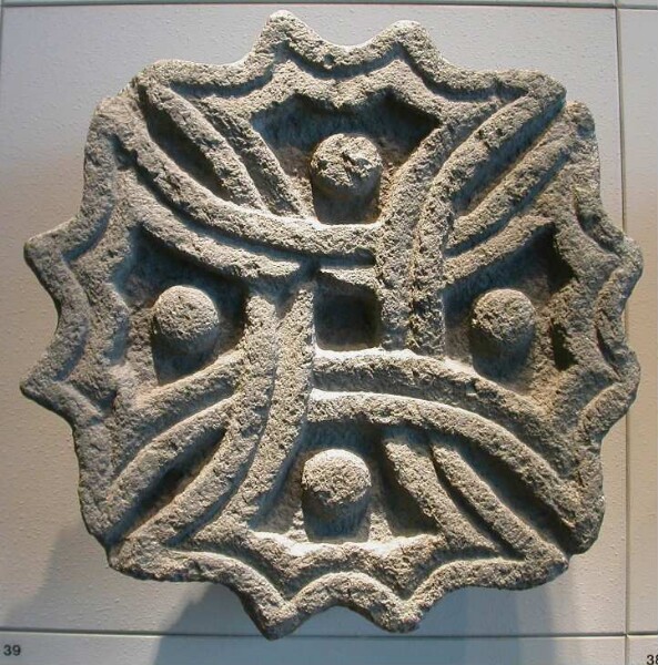 Rosette relief