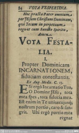 Vota Festalia