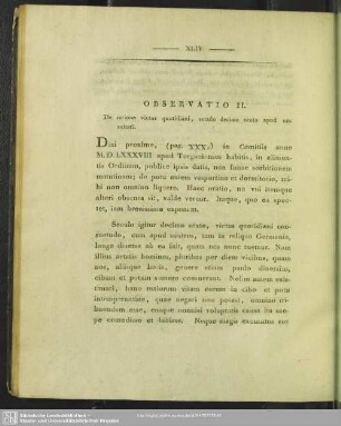 Observatio II. De ratione victus quotidiani, seculo decimo sexto apud nos vsitati