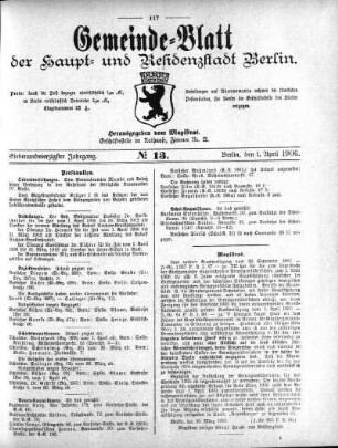1906,13: No. 13, 1. April 1906