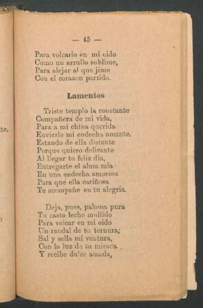 Lamentos