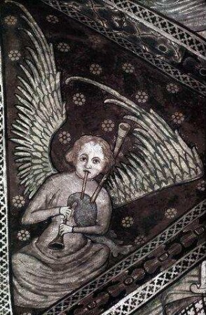 Musizierender Engel