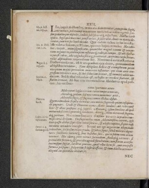 XXII. Nec tunc oblita decori.