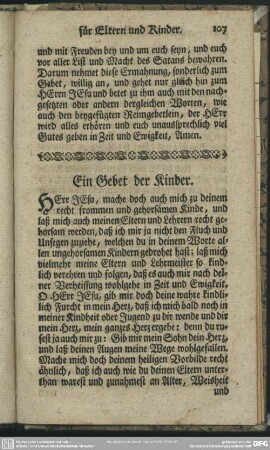 Ein Gebet der Kinder