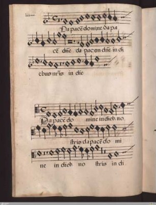 Ivo de Vento : Da pacem domine
