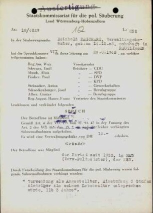 Reichert, Reinhold