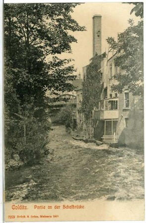 Colditz. Schafbrücke
