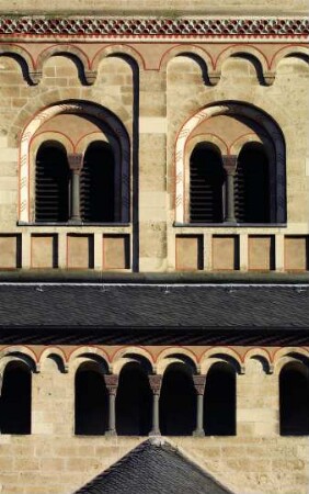Deutschland. Rheinland Pfalz. Maria Laach. Abteikirche aussen