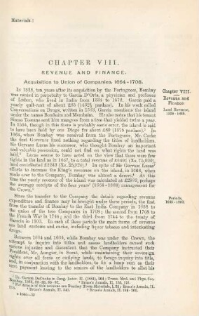 [Secion I.] Acquisition to Union of Companies, 1664-1708