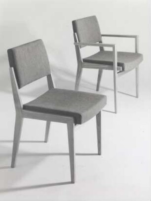 Wilkhahn Stuhl "454 A" und "454 B" von Herbert Hirche