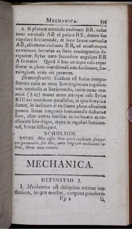 Mechanica.