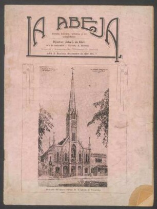 Proyecto del nuevo edificio de la iglesia de Temperley - [Ilustración]