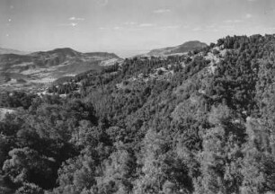 Panorama des Chercher-Gebirges. : Blick in das Gebirgsvorland des Chercher-Gebirges.