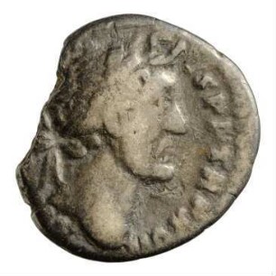 Münze, Denar, 153 - 154 n. Chr.