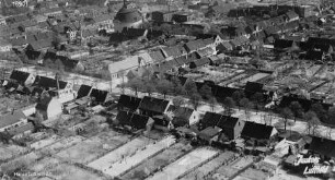 Oranienbaum von Südwesten : Blick zur Stadtkirche