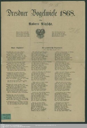 Dresdner Vogelwiese 1868