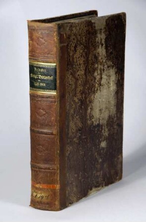 Besucherbuch Vol. 19d (1753-1813) der Königlich Öffentlichen Bibliothek zu Dresden