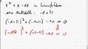 18B.7 komplexe Linearfaktoren eines Polynoms