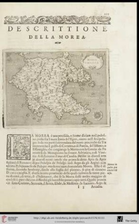 Descrittione della Morea
