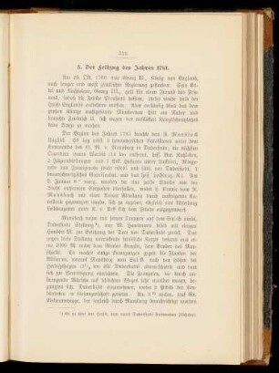 5. Der Feldzug des Jahres 1761.