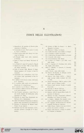 II. Indice delle illustrazioni