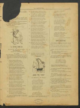 La divina comedia : Canto trigésimo tercio. Traducción mitrística.