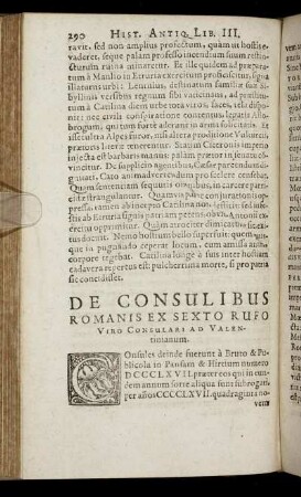 [Eutropii Breviarii Liber I.]