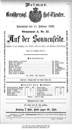 Auf der Sonnenseite