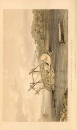 Immersion of H.M.S. Samarang in the Sarawak