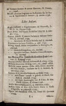 Libri Italiani