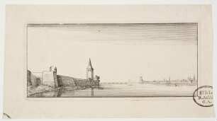 Ansicht der Stadt Köln von Deutz aus