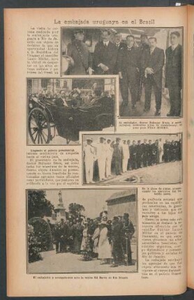 La embajada uruguaya en el Brasil