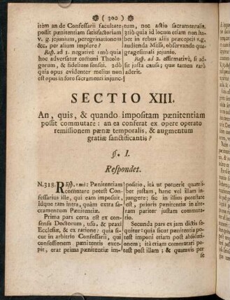 300-307, Sectio XIII.
