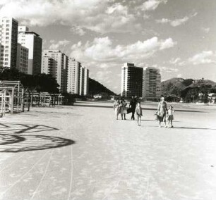 Guaruja, Brasilien. Hochhäuser