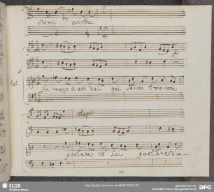 Aria: In mezzo a voi due