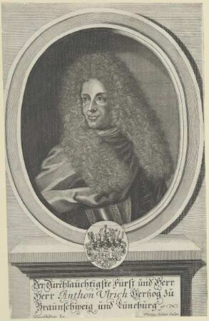 Bildnis des Anthon Ulrich zu Braunschweig und Lüneburg